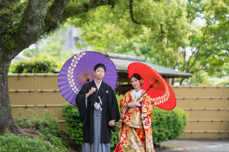和傘が彩る1枚