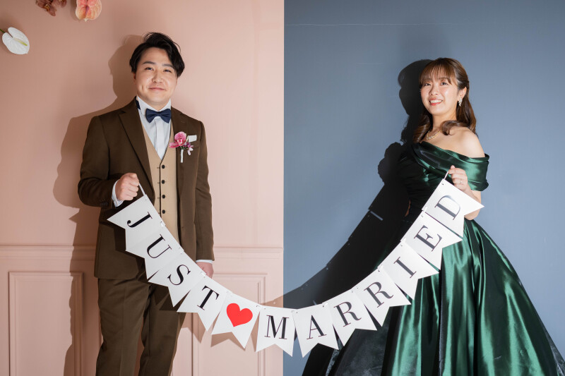 撮影グッズのお持込は自由です!