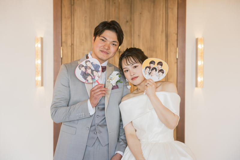 推し活フォトで笑顔に