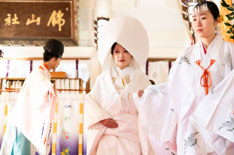 新郎新婦入場