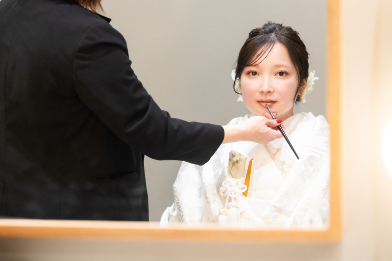 お仕度シーン
