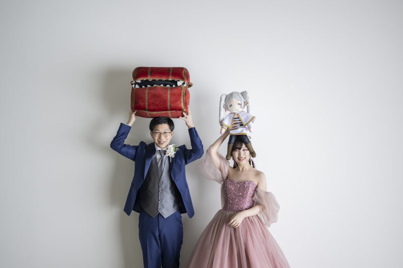 撮影グッズのお持込が自由です!