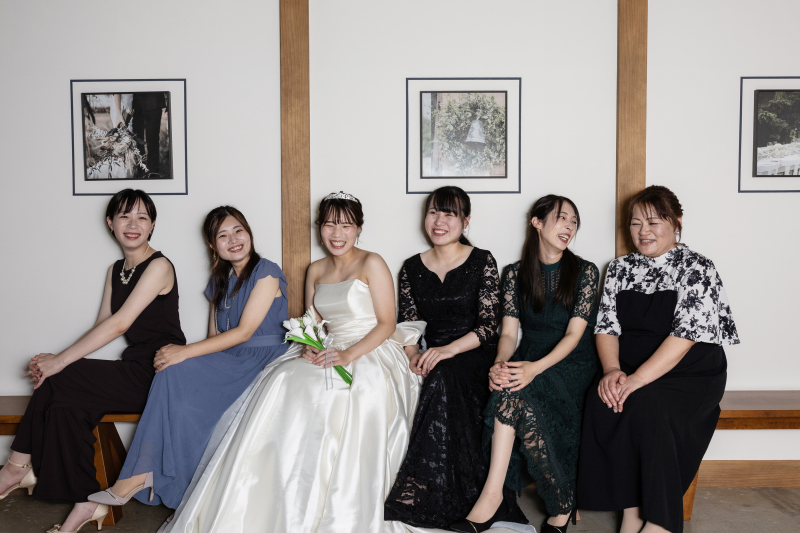 仲良し姉妹と母での記念撮影!