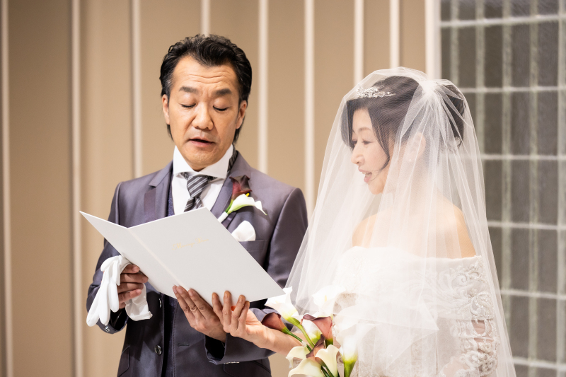 【セレモニーフォト】誓いの言葉