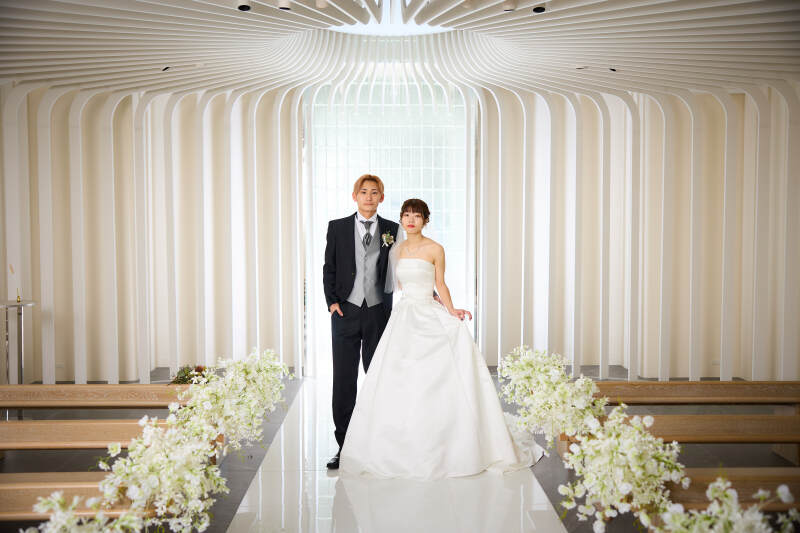 【５月までの撮影限定！89,500円OFF】和洋洋３点_チャペルフォト｜全150データ付