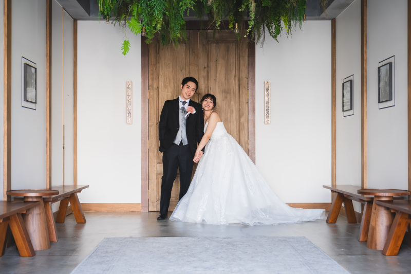 洋装チャペル＋和装白川茶室フォト【5月までの撮影限定！69,500円OFF】和洋２点プラン｜全100データ付