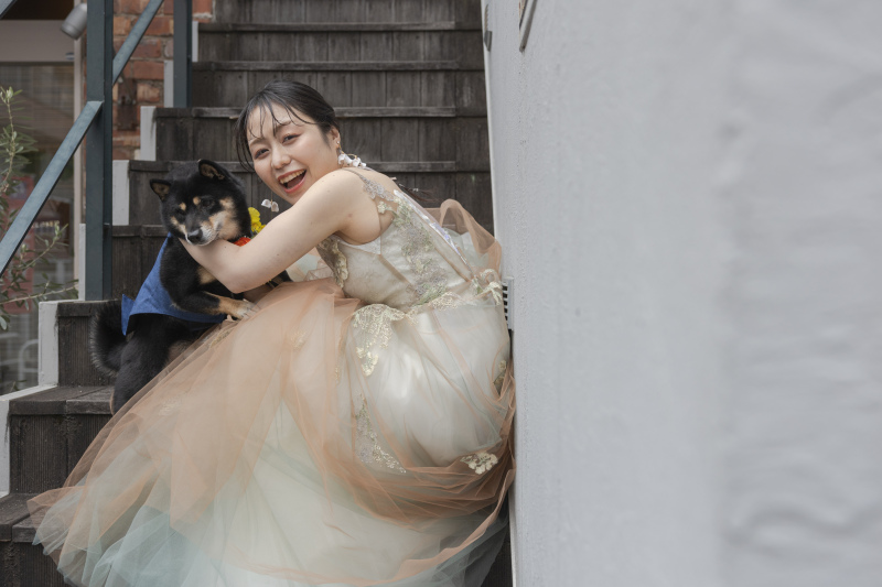 ペット可【５月までの撮影限定！34,500円OFF】洋装１点チャペル＆１ＬＤＫフォト｜全70データ付