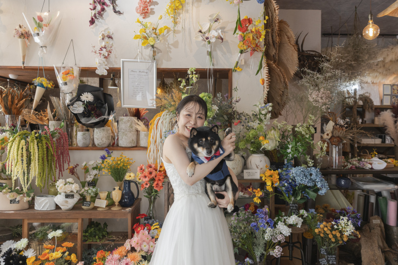 ペット可【５月までの撮影限定！34,500円OFF】洋装１点チャペル＆１ＬＤＫフォト｜全70データ付