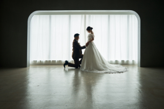 マタニティプラン【５月までの撮影限定！34,500円OFF】洋装１点_チャペルフォト｜全50データ付