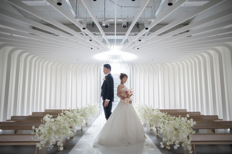 【５月までの撮影限定！69,500円OFF】和洋２点_チャペルフォト｜全100データ付