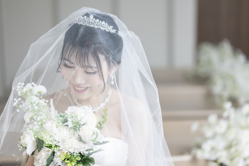 ソロフォトプラン【5月までの撮影限定！24,500円OFF】洋装１点_チャペルフォト｜全50データ付