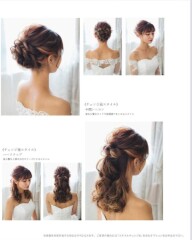 新婦イメージチェンジ⑪中間シニヨン→ハーフアップ