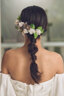 造花ヘッドピース【パチュリ】