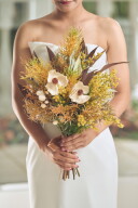 造花ブーケ【ミモザ】