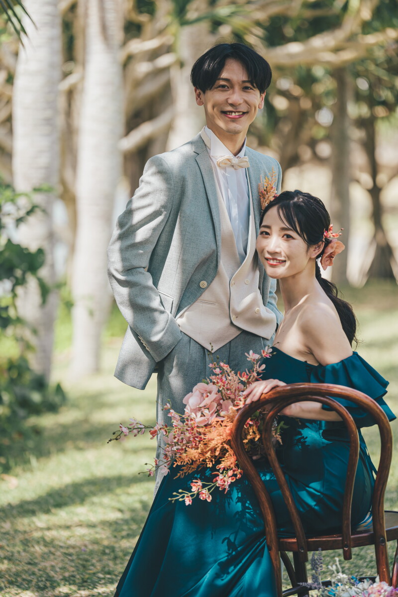 新婦イメージチェンジ⑭ナチュラルローシニヨン→ローポニー