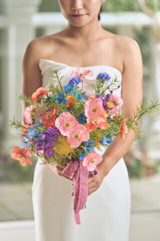 造花ブーケ【ポピー】