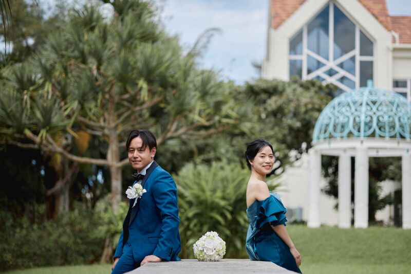 座ったショット