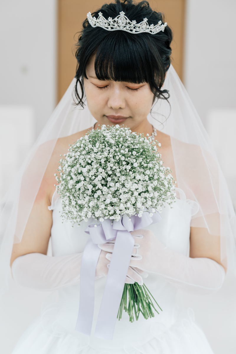 ブーケはかすみ草✿