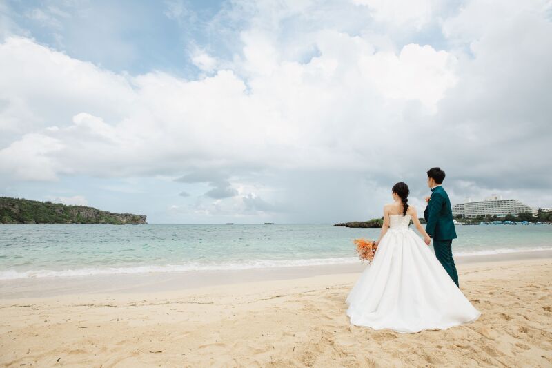 ラストはビーチ