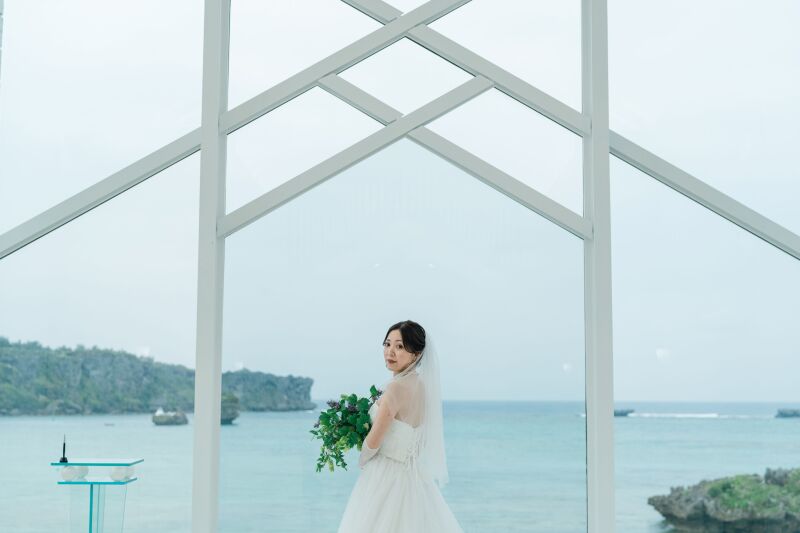 新婦様のソロショット