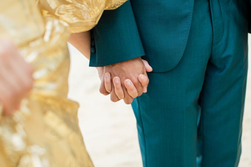 手をつないで♡