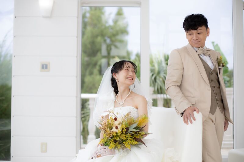 見つめ合いながら