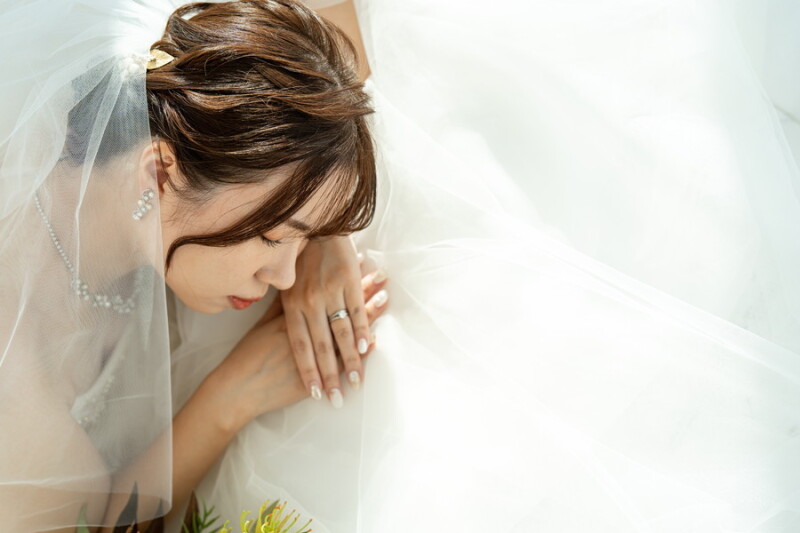 ドレスに包まれて