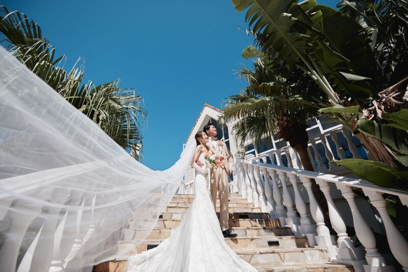 ロングベールで