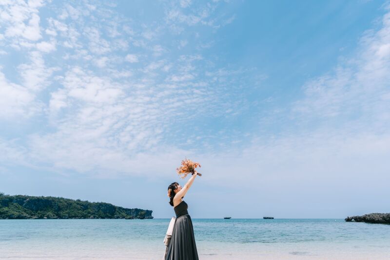 カラードレスへお着替え