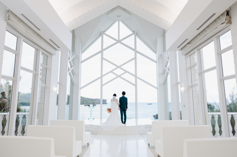 バージンロードの先には