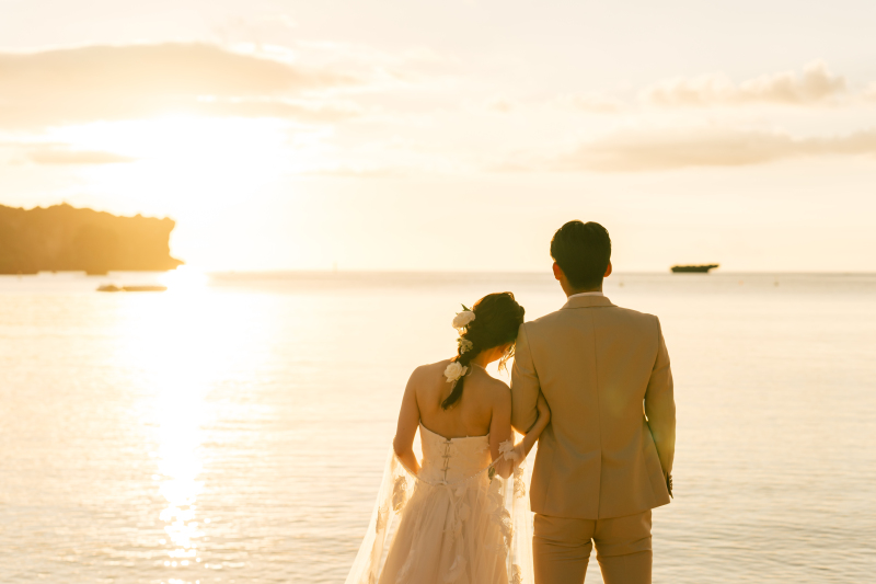 サンセットを眺めながら