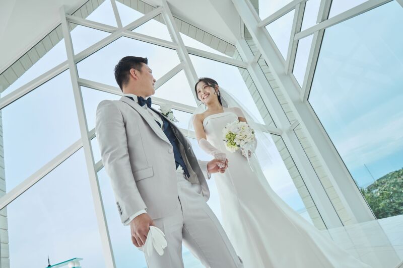 こだわりのチャペルで