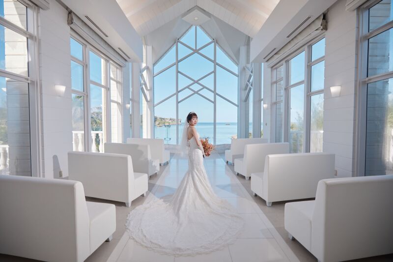 新婦様のソロショット