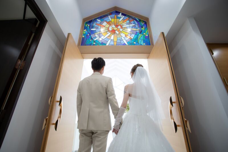 チャペル撮影へ