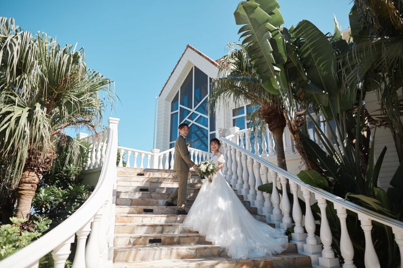 大階段ショット