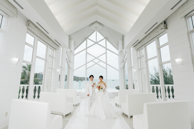 まずはチャペルから♪