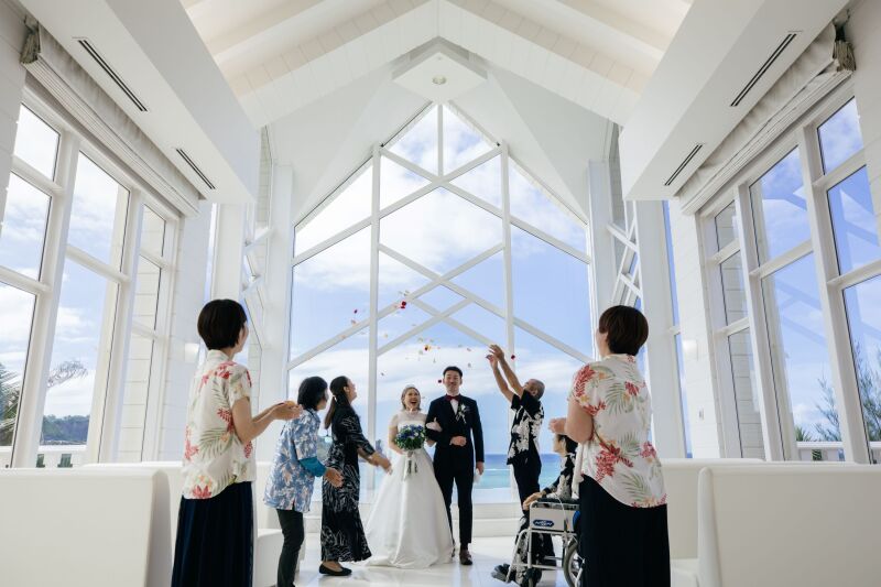 フラワーシャワー