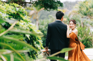 カラードレス×ロケーション