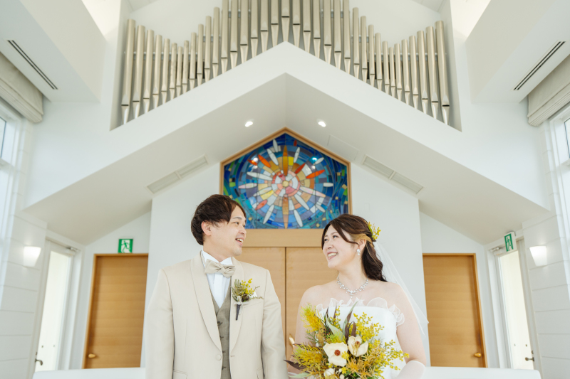 見つめ合うおふたり♡