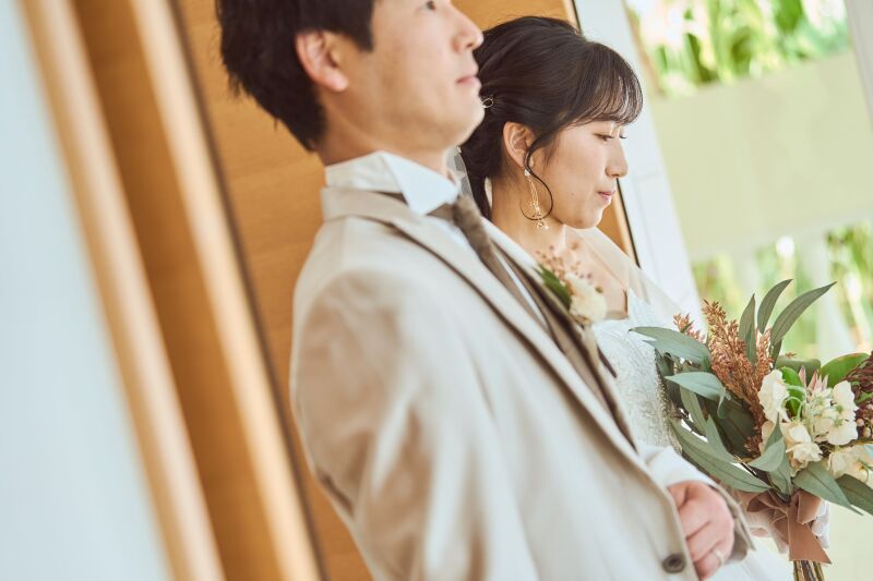 緊張の面持ちで撮影スタート