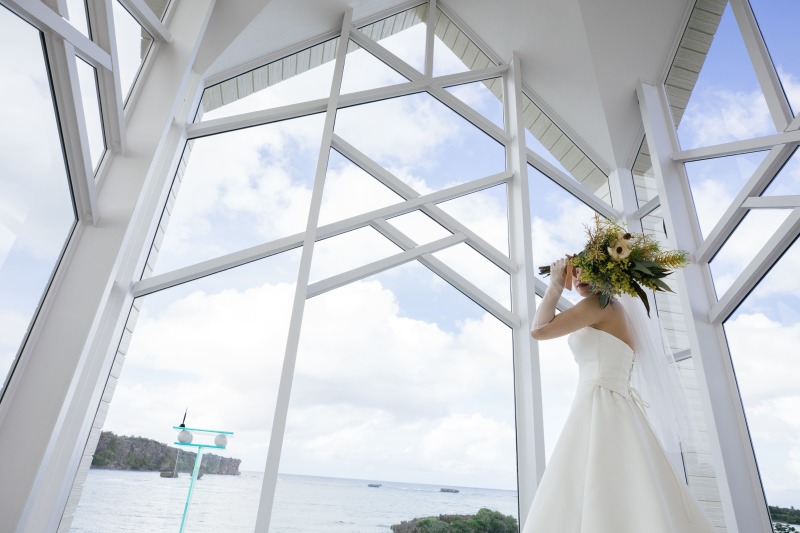 新婦ソロショット