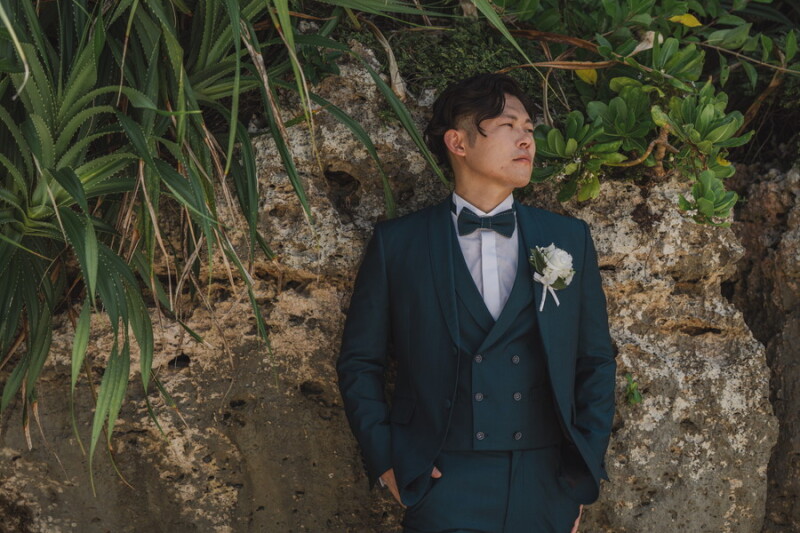 ○◦:. 新郎様ソロショット .:◦○