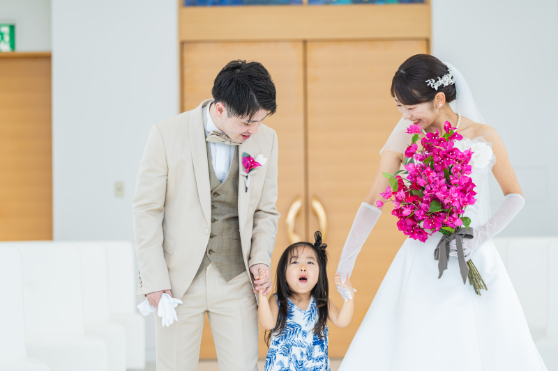 手をつないで♪