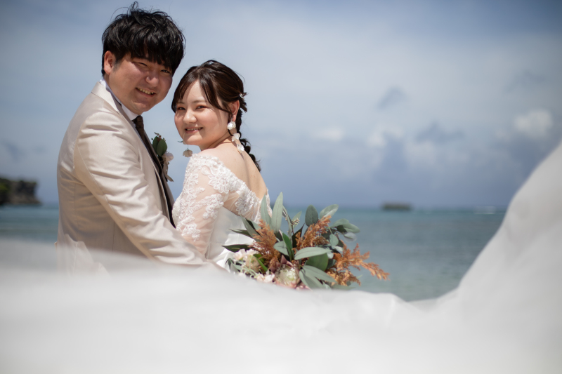 ドレスを使ったショット