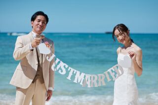 マーメイドライン♡ベージュタキシード