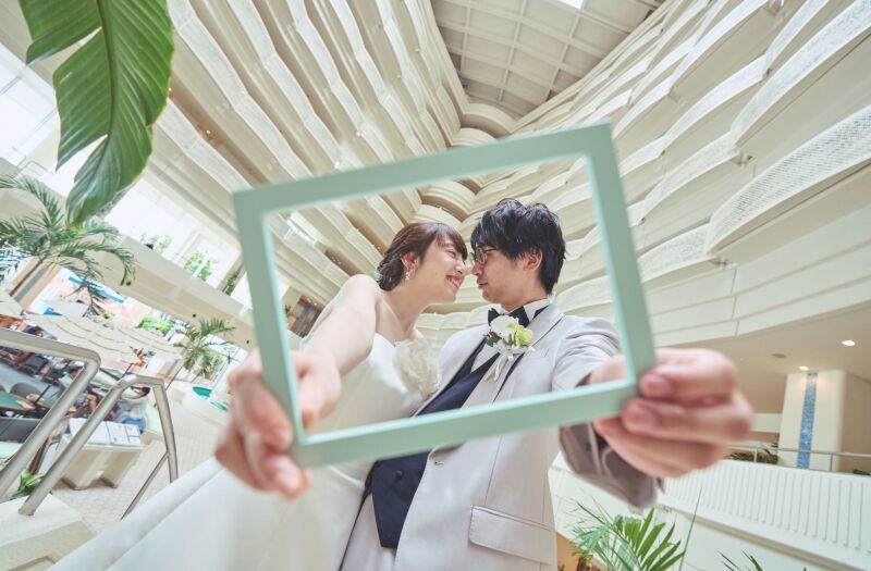 フォトフレームに今のおふたりを