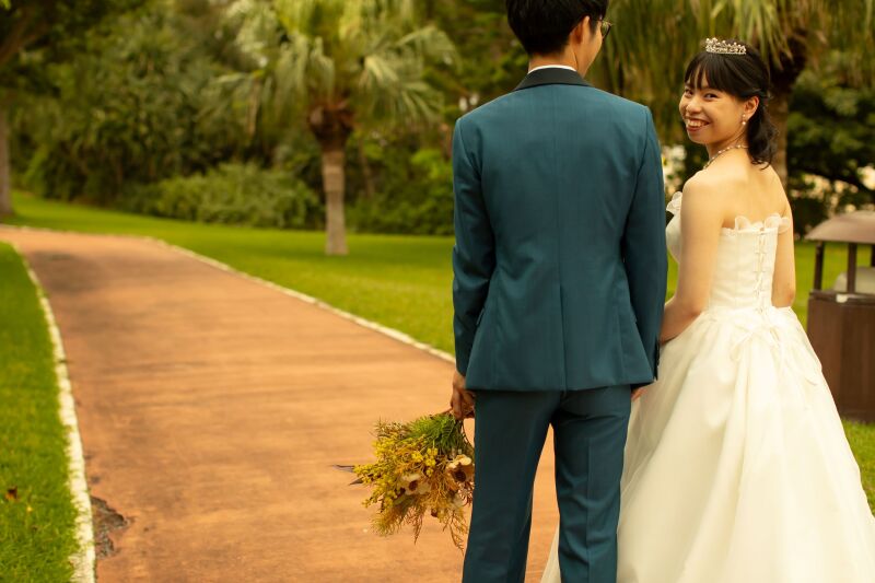 振り向きショット