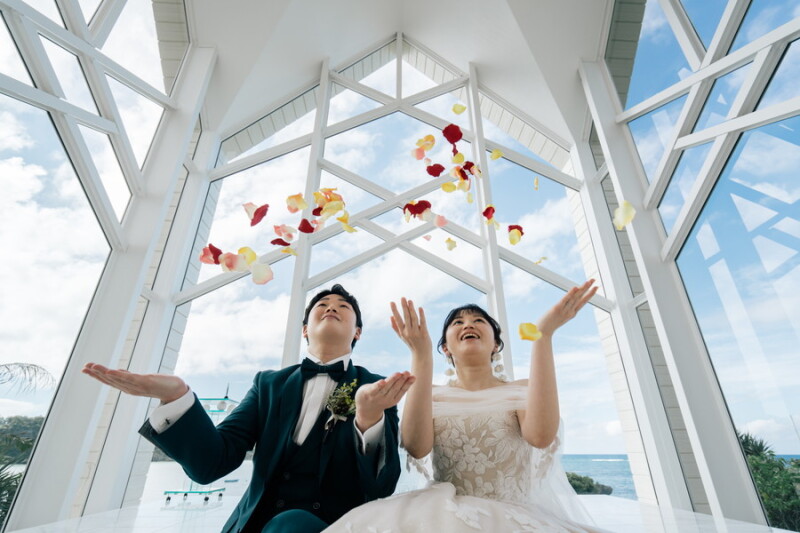 フラワーシャワー