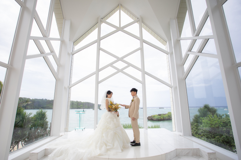 チャペル撮影スタート!