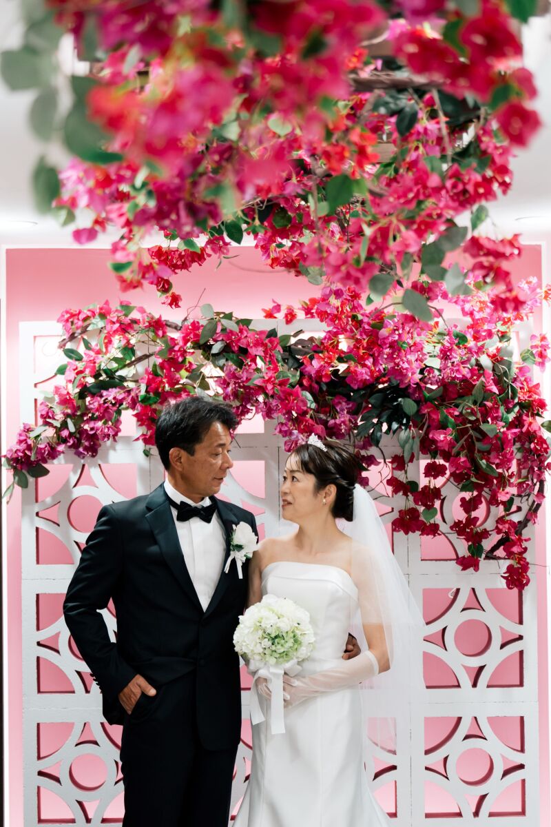 ブーゲンビリアに包まれて